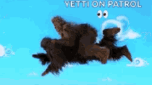 Sasquatch Yeti On Patrol GIF - Sasquatch Yeti On Patrol Jack Black GIFs