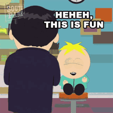 Heheh Butters Stotch GIF - Heheh Butters Stotch South Park GIFs