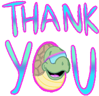 Thank You Wow Sticker - Thank You Wow Anonymousturtle Stickers