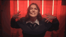 Angry Face Evie Irie GIF - Angry Face Evie Irie Misfit Song GIFs