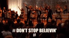 Glee Dont Stop Believin GIF - Glee Dont Stop Believin Journey GIFs