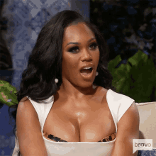 Shocked Wendy Osefo GIF - Shocked Wendy Osefo Real Housewives Of Potomac GIFs