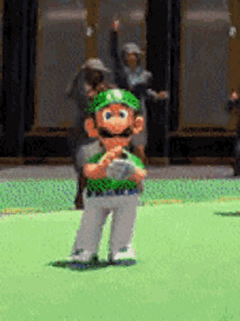 Luigi Clap GIF - Luigi Clap Fast GIFs