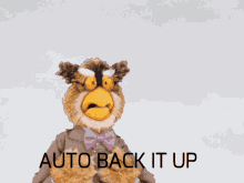 Auto Back It Up Puppet GIF - Auto Back It Up Puppet GIFs