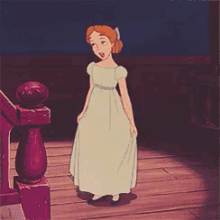 Curtsy Wendy GIF - Curtsy Wendy Peter Pan GIFs