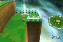 Super Mario Galaxy2 Jump Off The Edge GIF - Super Mario Galaxy2 Mario Jump Off The Edge GIFs