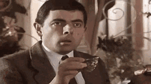 Shocked Rowan Atkinson GIF - Shocked Rowan Atkinson Mr Bean GIFs