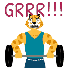 get kuat grr rage angry lifting