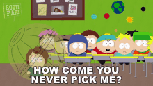 How Come You Never Pick Me Eric Cartman GIF - How Come You Never Pick Me Eric Cartman Butters Stotch GIFs