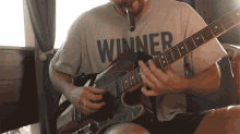 Strumming Guitar Microwave GIF - Strumming Guitar Microwave Santeria Song Cover GIFs