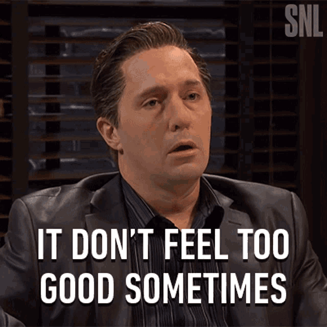 It Dont Feel Too Good Sometimes Nicky The Nose GIF - It Dont Feel Too Good Sometimes Nicky The Nose Beck Bennett GIFs