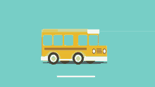 Car Bus GIF - Car Bus Cars Motion Graphic Gif GIFs