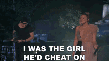 I Was The Girl Hed Cheat On Lauren Alaina GIF - I Was The Girl Hed Cheat On Lauren Alaina Cmt Awards GIFs