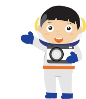 Astronaut Boy Sticker - Astronaut Boy Camera Stickers