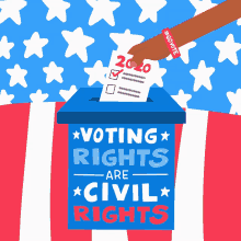 Lcv Voting Rights Are Civil Rights GIF - Lcv Voting Rights Are Civil Rights Civil Rights GIFs