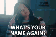 Whats Your Name Again Asking GIF - Whats Your Name Again Asking Curious GIFs