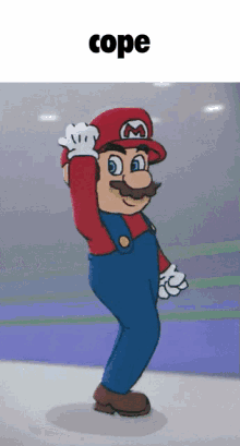 Mario Hype Dance GIF - Mario Hype Dance Cope GIFs