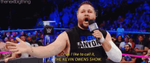 Kevin Owens The Kevin Owens Show GIF - Kevin Owens The Kevin Owens Show Wwe GIFs