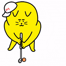 golfing golfer