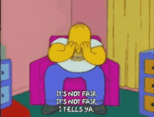 Homer Simpson Not Fair GIF - Homer Simpson Not Fair Unfair GIFs