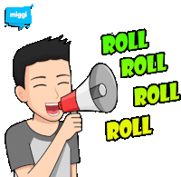 Miggi Roll Sticker - Miggi Roll Stickers