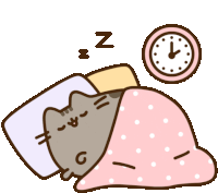 Sleep Pusheen Sticker - Sleep Pusheen Cat Stickers