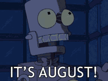 It August GIF - Futurama Its August Explode GIFs