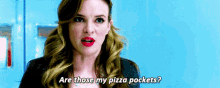 Are Those My Pizza Pockets Danielle Panabaker GIF - Are Those My Pizza Pockets Danielle Panabaker Pizza Pockets GIFs