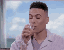 No Comment GIF - Drinking Sipping Tea GIFs
