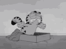 Garfield / Dia Cansativo / Cansei / Tô Cansada / Cansado GIF - Garfield So Tired Sleepy GIFs