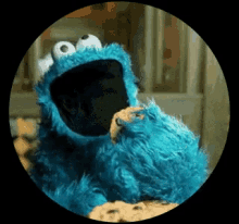 Cookie Monster Eating GIF - Cookie Monster Eating Cookie GIFs