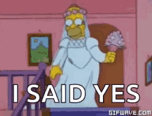 The Simpsons Homer Simpson GIF - The Simpsons Homer Simpson Wedding GIFs