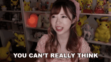 You Cant Really Think Japanese Ammo With Misa GIF - You Cant Really Think Japanese Ammo With Misa Dont Think About It GIFs