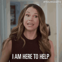 I Am Here To Help I Am Here To Assist You GIF - I Am Here To Help I Am Here To Assist You Liza Miller GIFs