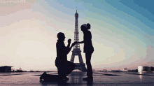 Paris Proposal - Engaged GIF - Engaged Paris Proposal Proposal GIFs