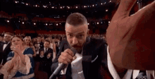 Justin Timberlake Pan Out GIF - Justin Timberlake Pan Out Oscars GIFs