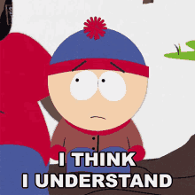 I Think I Understand Stan Marsh GIF - I Think I Understand Stan Marsh South Park GIFs