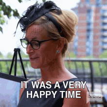It Was A Very Happy Time Real Housewives Of New York GIF - It Was A Very Happy Time Real Housewives Of New York Those Were The Days GIFs