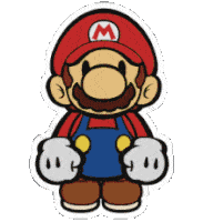 Paper Mario Sticker - Paper Mario Stickers