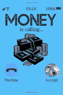 Money Is GIF - Money Is Calling GIFs