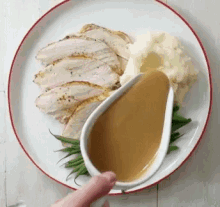 Pouring Gravy Happy Thanksgiving GIF - Pouring Gravy Happy Thanksgiving November GIFs