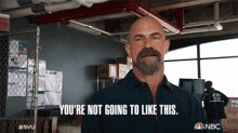 Youre Not Going To Like This Elliot Stabler GIF - Youre Not Going To Like This Elliot Stabler Christopher Meloni GIFs