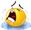 Emoji Crying Sticker - Emoji Crying Tears Stickers