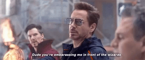 Dude Youre Embarrassing Me Wizards GIF - Dude Youre Embarrassing Me Wizards  Avengers - Discover &amp; Share GIFs