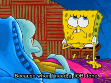 Spongebob Job GIF - Spongebob Job Frustrated GIFs