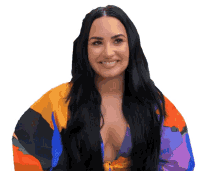 staring from head to toe demi lovato bustle judging smiling