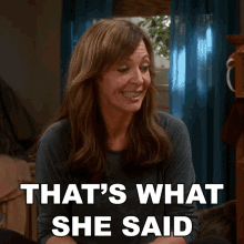 Thats What She Said Allison Janney GIF - Thats What She Said Allison Janney Bonnie GIFs