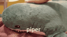 Shark Piper GIF - Shark Piper Blahaj GIFs