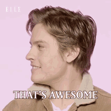 Thats Awesome Cole Sprouse GIF - Thats Awesome Cole Sprouse That Was Awesome GIFs