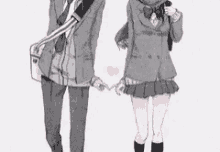 Anime Couple Holding Hands Gifs Tenor
